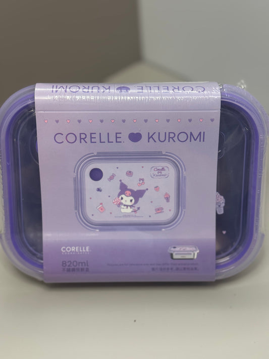 Kuronmi x Corelle 不鏽鋼方形保鮮盒 - 1250毫升
