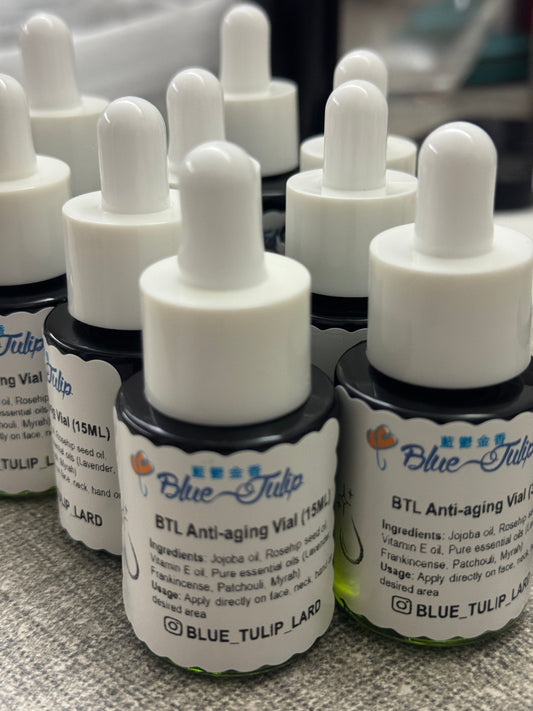 BTL Hand-Mixed Anti-Wrinkle Essential Oil - 15ml